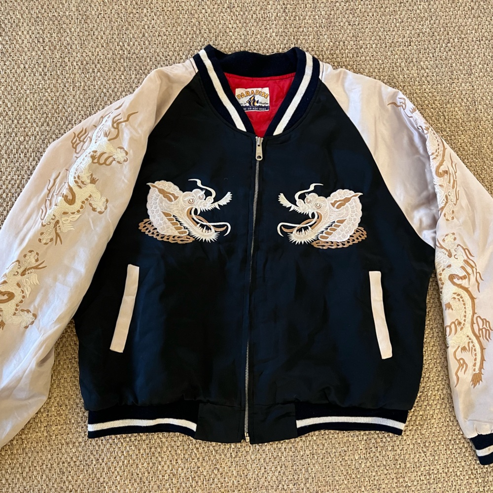 Embroidered Japanese Souvenir Jacket
